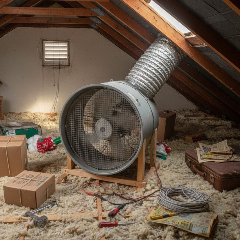 Attic Exhaust Fan Repair in Alpharetta, GA