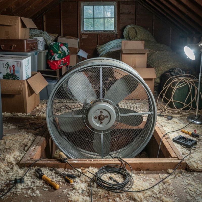 Attic Exhaust Fan Repair in Alpharetta, GA