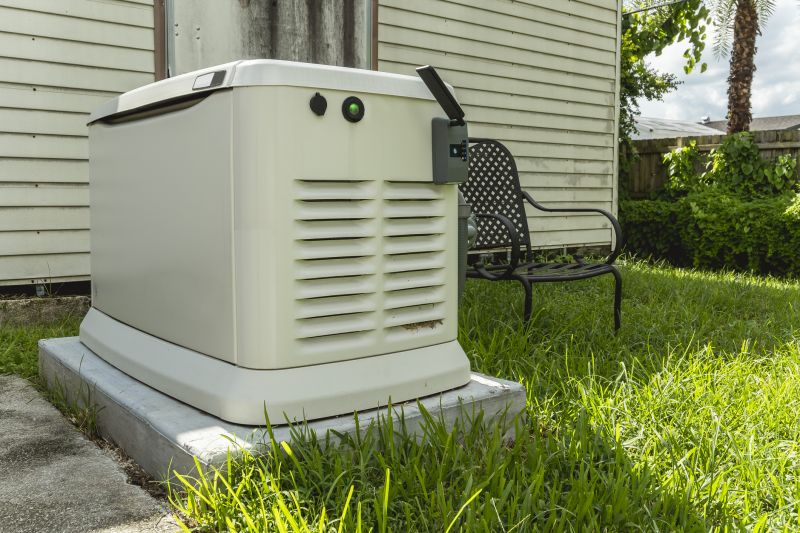 Outdoor Generator Setup