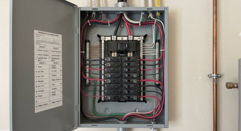 Breaker Panel Wiring in Prescott Valley, AZ
