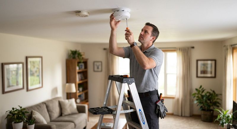 Smoke Sensor Installation in Alpharetta, GA